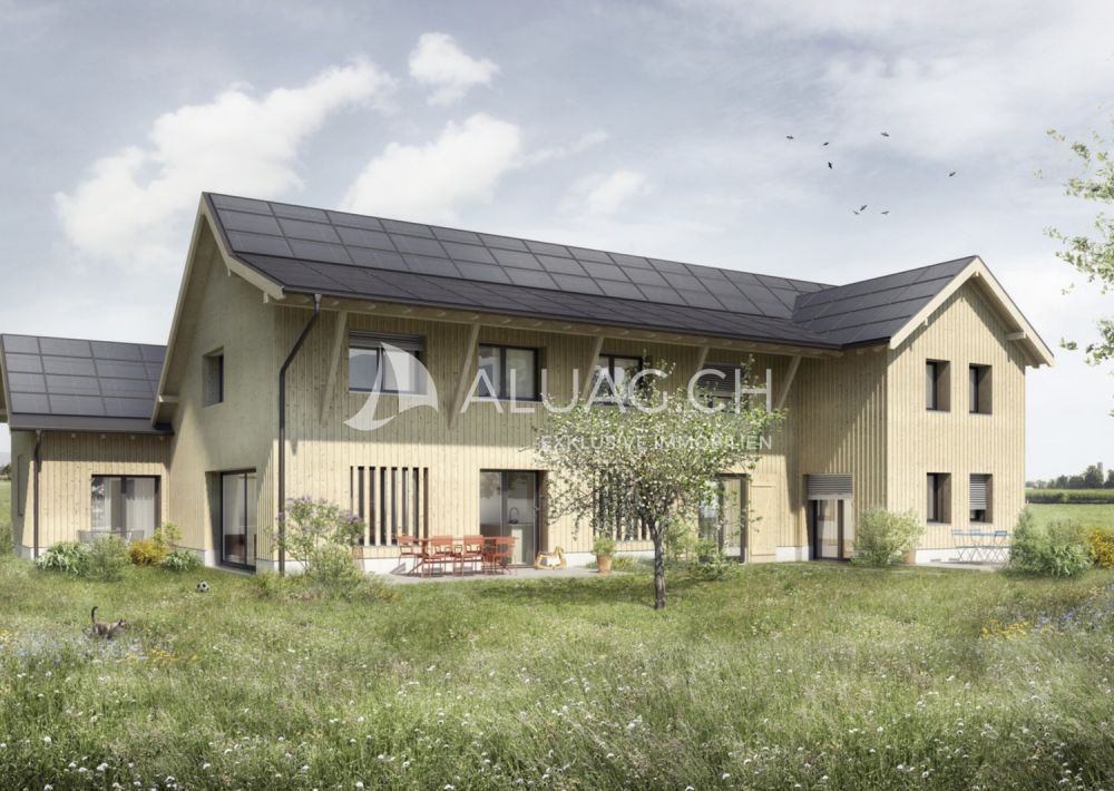 NEUBAU - 3.5 ZIMMER DUPLEX WOHNUNG - So sah ein erstes Rendering aus - und so wurde es auch realisiert