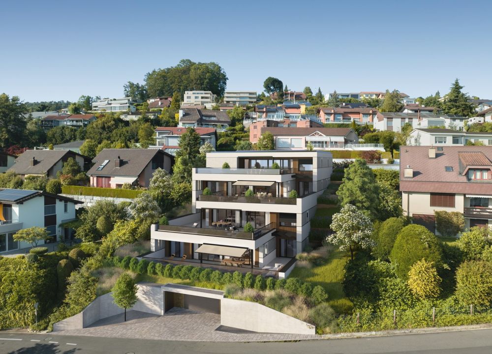 Exklusive Attika mit Panoramablick über den Sempachersee - Neubau