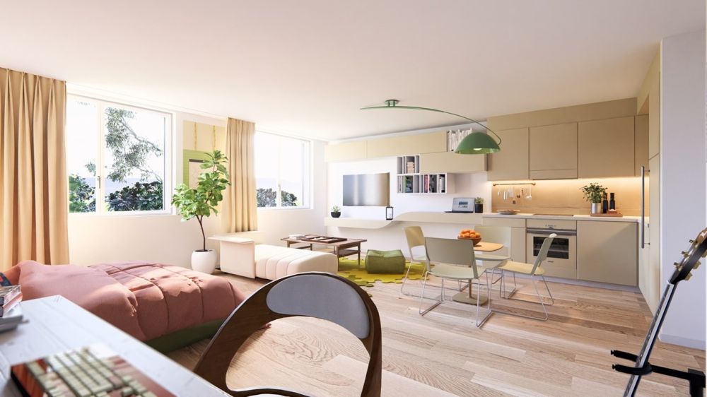 Promotion de 25 appartements du studio au 5.5 pièces à vendre à Siviriez - Bild 3