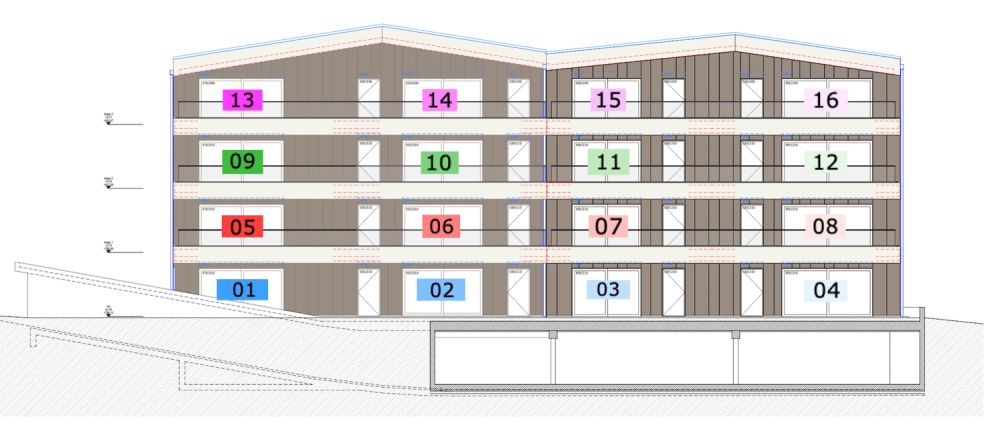 Attique, Appartement de 4.5 pièces avec deux places inclus – Lot 16 -  Bild 3