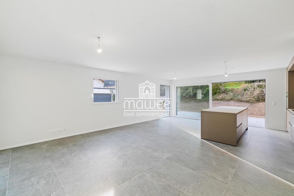 4.5 pièces neuf - Intimité, terrasse et jardin ! -  Bild 9