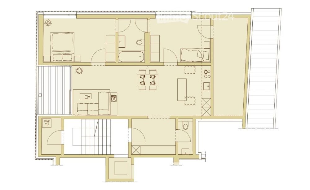 Charmante 3.5-Zimmer-Wohnung in Schönenbuch -  Bild 3