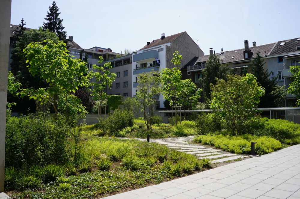 moderne Wohnung im Gotthelf-Quartier zu vermieten - Aussenansicht