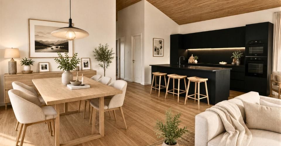 Un grand rêve à réaliser chalet individuel neuf résidence principale 6 - Maison 4.5 pièces - image - 4