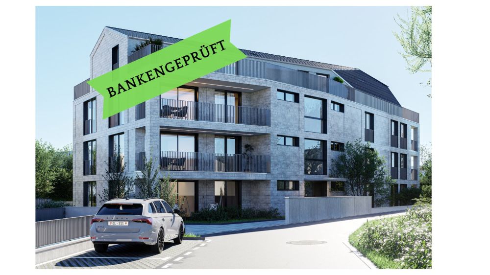 Moderne 5.5-Zimmer-Neubau-Wohnung mit Garage in Glarus Nord -  Bild 1