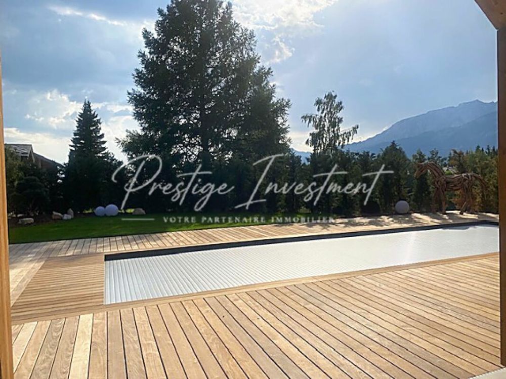 Magnifique Chalet Prestige: le golf en voisin, les Alpes en horizon. - Chalet Prestige à Crans-Montana