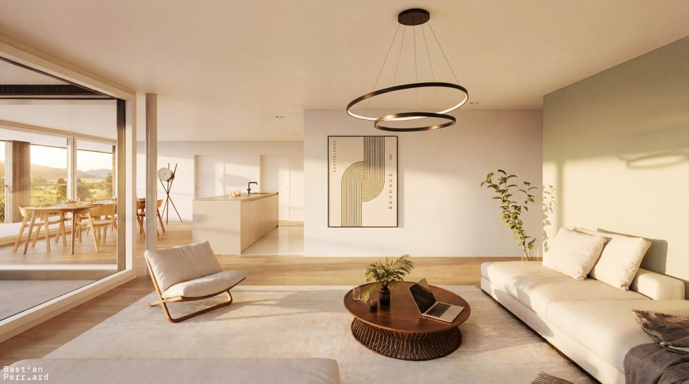 Promotion de 6 appartements de 4.5 et 5.5 pièces à vendre à Corminboeuf -  Bild 1