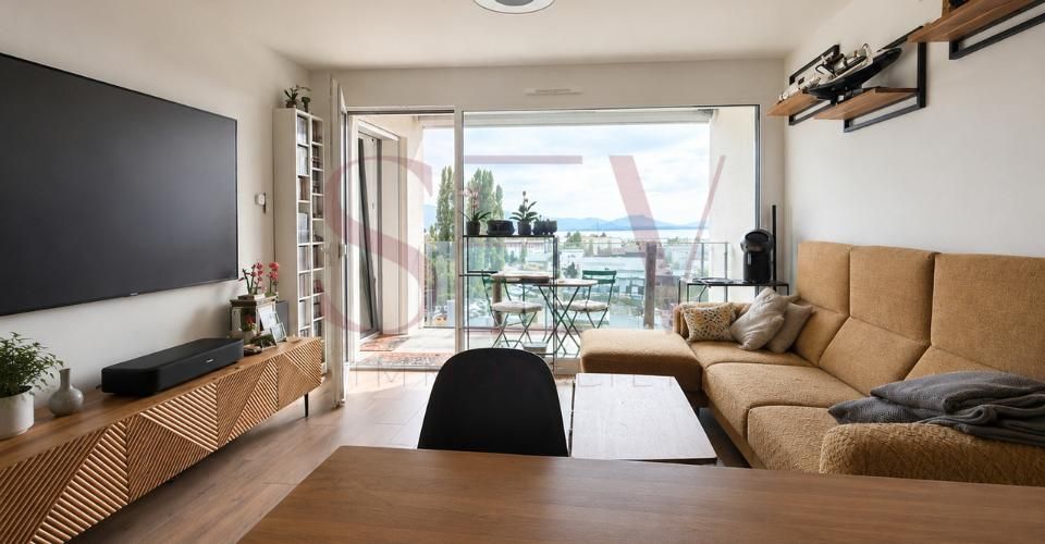 Vue lac & construction récente – Superbe 2.5 pièces à Prilly - Appartement 2.5 pièces - image - 3