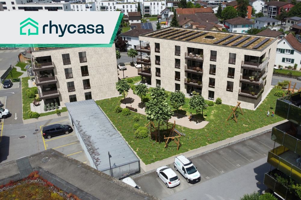 Neubauprojekt "Widnau West" - Gartenwohnung an ruhiger Zentrumslage mit vielen Extras -  Bild 1