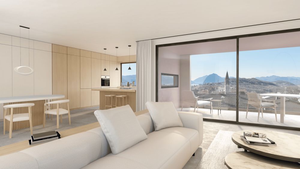 Residenza al Vigneto – ULTIMO ATTICO VISTA LAGO - Design, confort e natura in armonia -  Bild 4