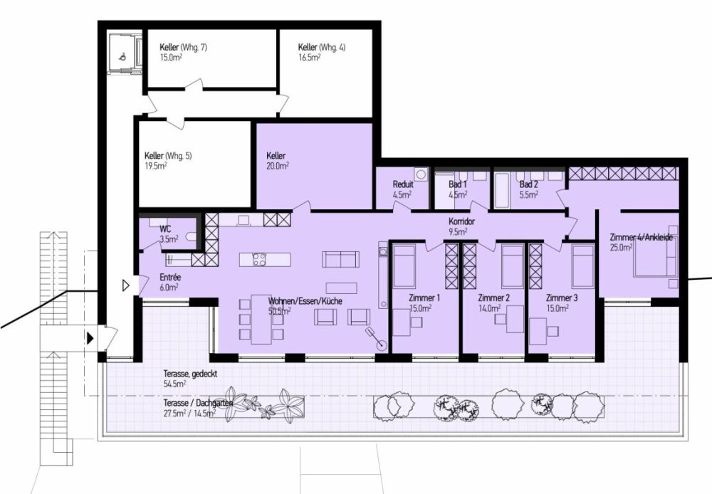Neubau Terrassenwohnungen - Döttingen (5E) -  Bild 9
