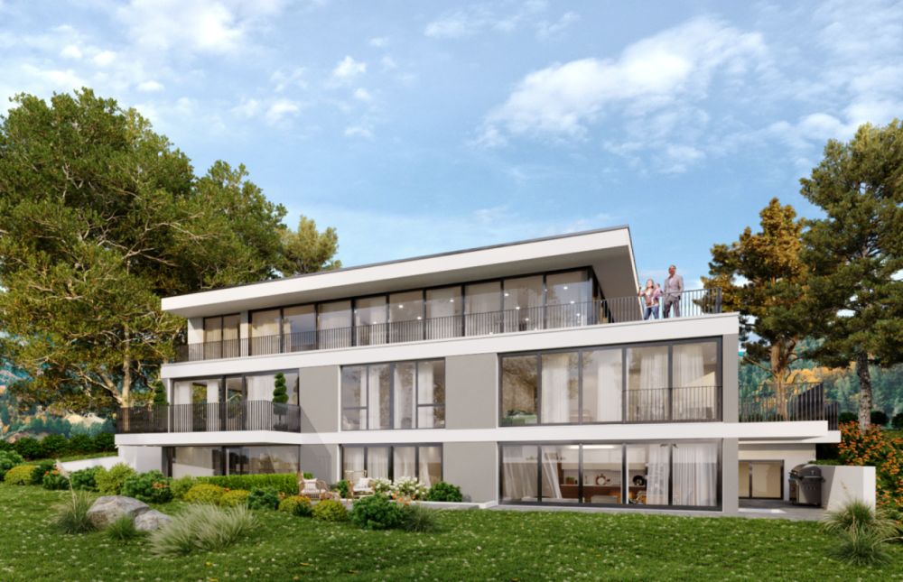 Bezug ab Juni 2026: Stadt trifft Natur - Ihre Traumwohnung in Flurlingen - Neubau Rappenweg 10 in Flurlingen