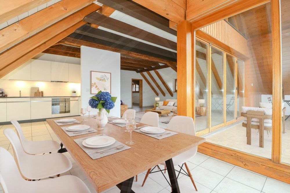 Renovierte 5½ Zimmer Maisonette-Wohnung im historischen «Schlössli» von Koblenz zu verkaufen - Bild 2