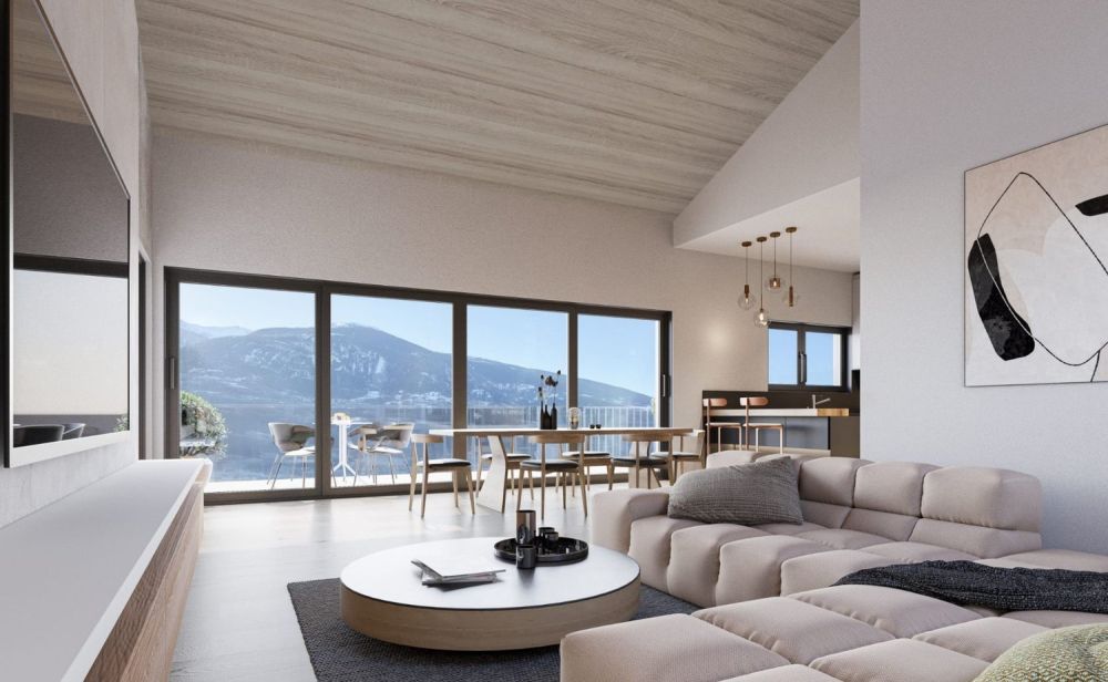 Nouvelle villa 5.5 pièces à Lens de 180m2 avec vue imprenable - Villa clés-en-main, 5.5 pièces, 180.00 m2