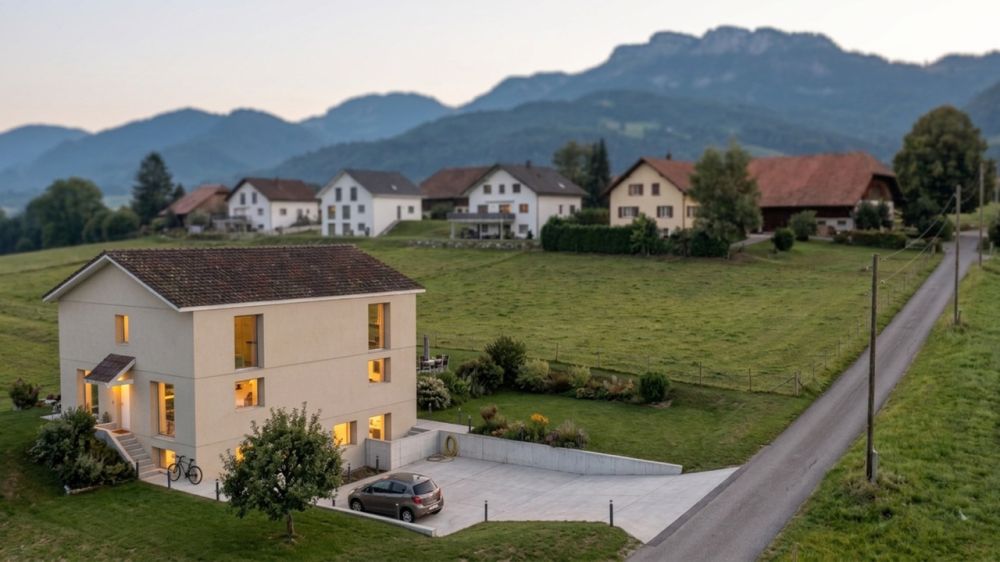EPAGNY | Magnifique projet de 2 villas jumelées vendues sur plan - Bâtiment