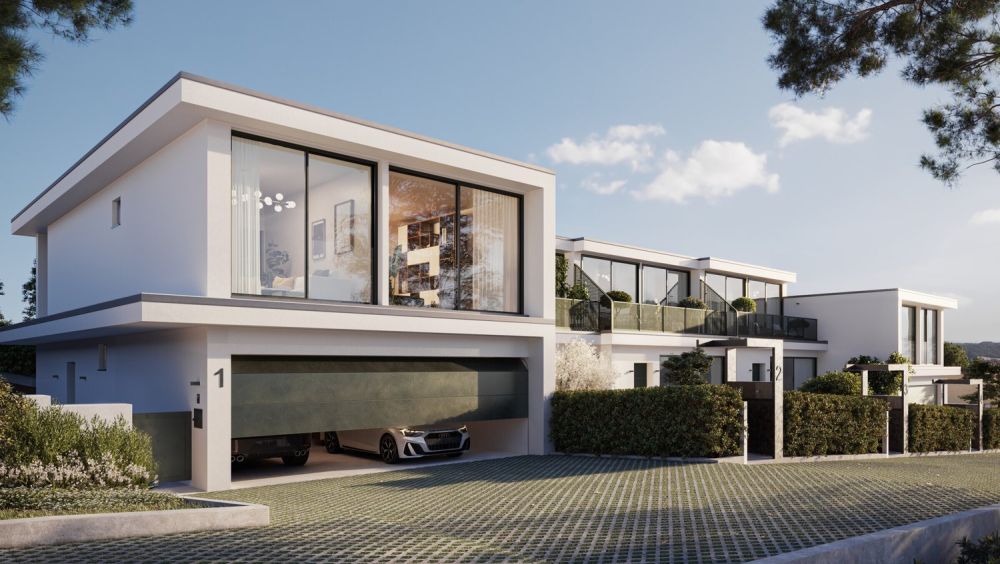 MODERNE E NUOVE VILLETTE DI 5.5 LOCALI CON GIARDINO A MANNO -  Bild 9