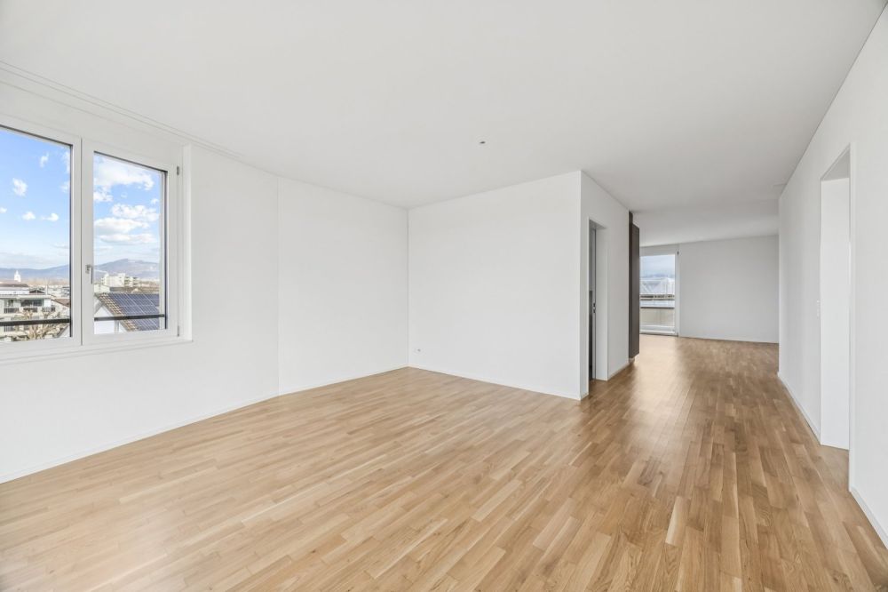 Neubauwohnung an traumhafter Lage direkt am Seeufer in Rapperswil-Jona - Wohnzimmer