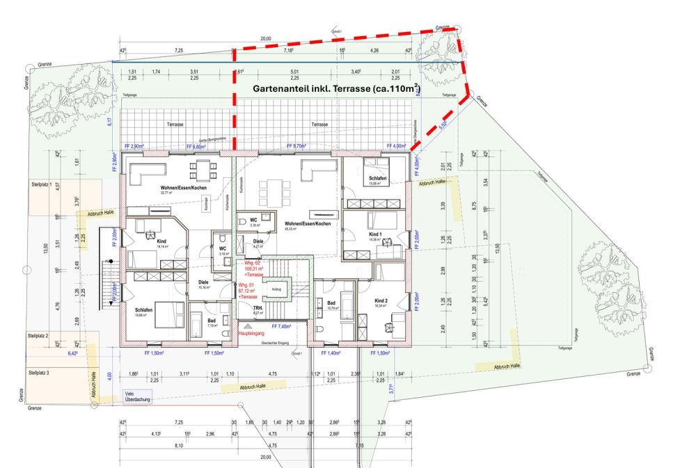 Neubauprojekt  „Apfelblüte“ 4,5 Zi Wohnung mit großem Privatem Garten -  Bild 8