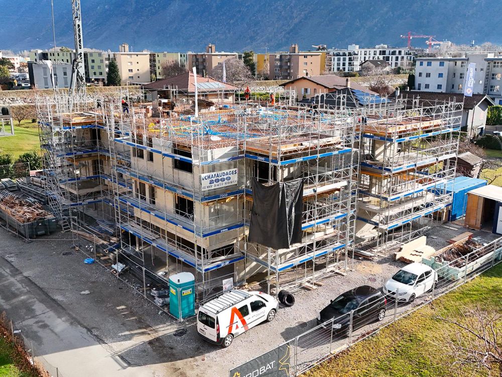 Très joli 3.5 pièces en attique à vendre à Martigny - Chantier en cours - Bild 11