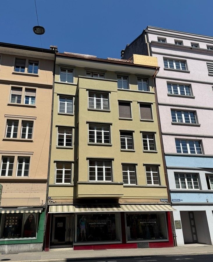 Erstvermietung! 4.5-Zimmer-Dachwohnung mit Galerie im Zentrum Olten - Aussenansicht