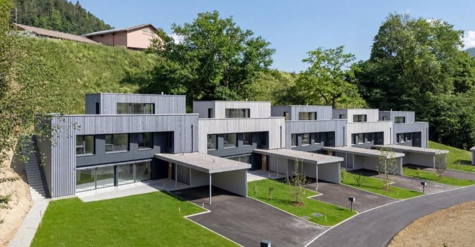Promotion de 5 villas familiales neuves - Maison contiguë 5.5 pièces - image - 2