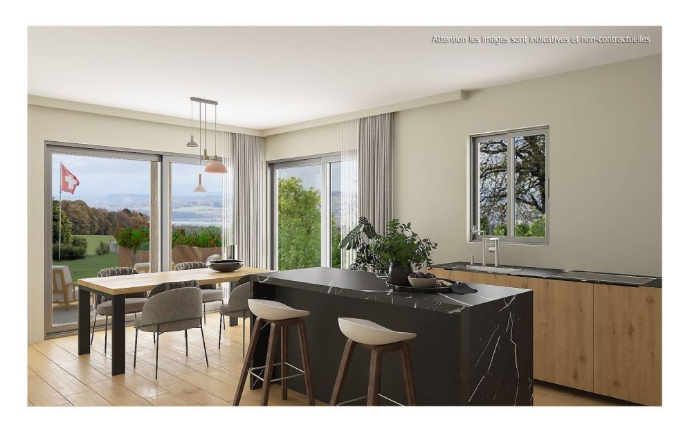 Nouvelle promotion - Le chantier a démarré : duplex de 5.5 pièces avec balcons - Bild 4