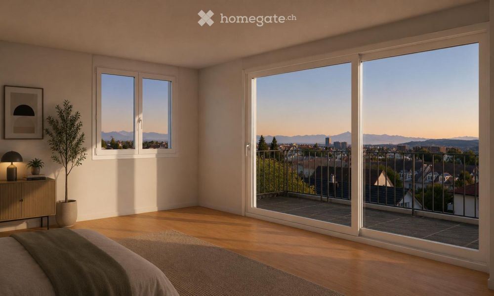5.5-Zimmer-Attika-Maisonette (Penthouse) mit Alpenblick, Wallisellen (Erstbezug; ab Herbst 2026) -  Bild 6