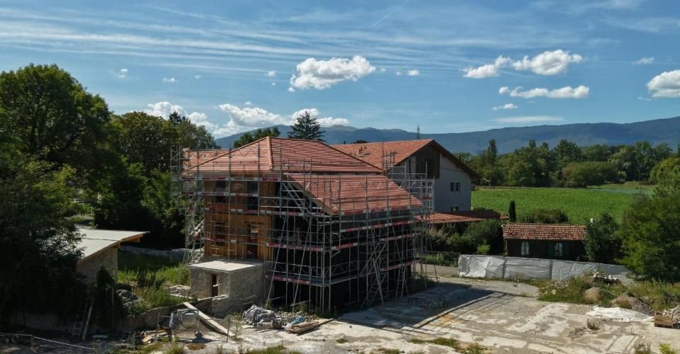CHANTIER AVANCÉ - Attique de caractère avec jardin privatif & éligibil - Attique 3 pièces - image - 1
