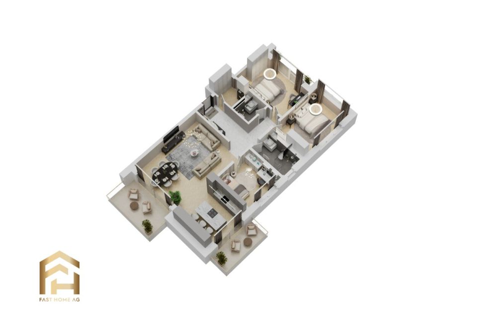 Innovatives Neubau-Projekt: Hochwertige 2,5 ZWG Wohnung -  Bild 8