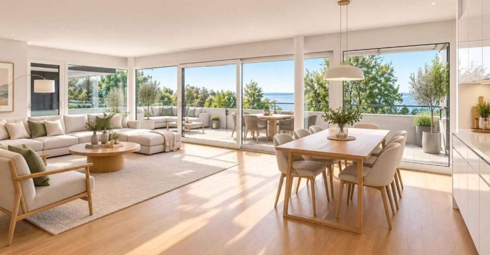 Magnifique appartement neuf de 4,5 pièces avec spacieux balcon couvert de 76 m2! - Appartement 4.5 pièces - image - 1