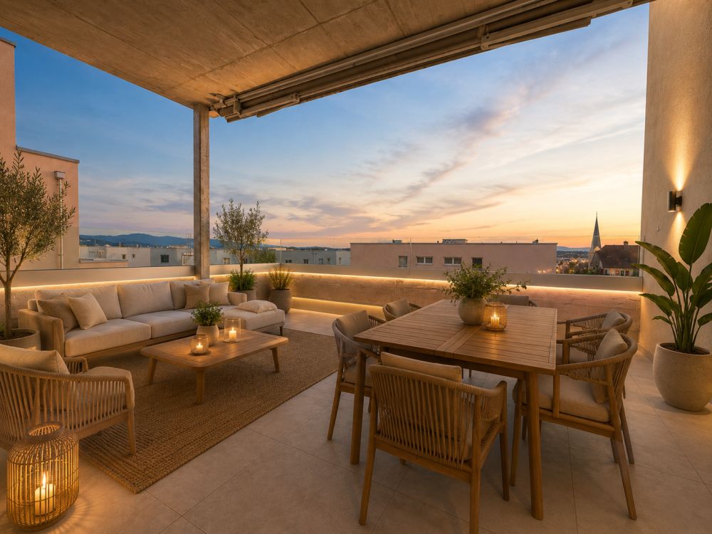 Magnifique appartement de 4,5 pièces avec grande terrasse et vue -  Bild 12