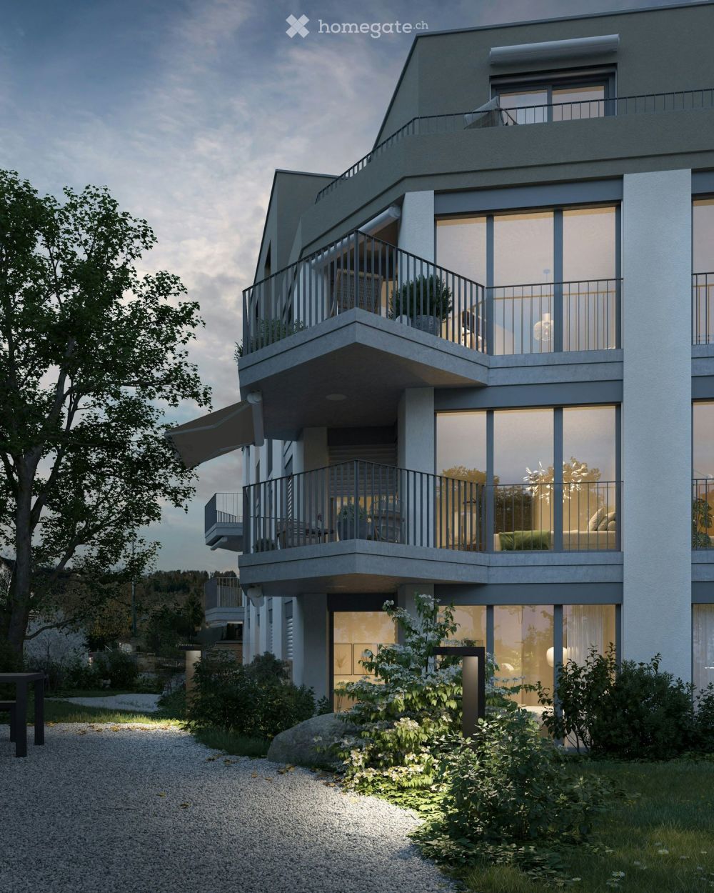 Moderne Neubau Gartenwohnung 2.5-Zimmer-Wohnung in Neubau mit Minergie-Standard -  Bild 2