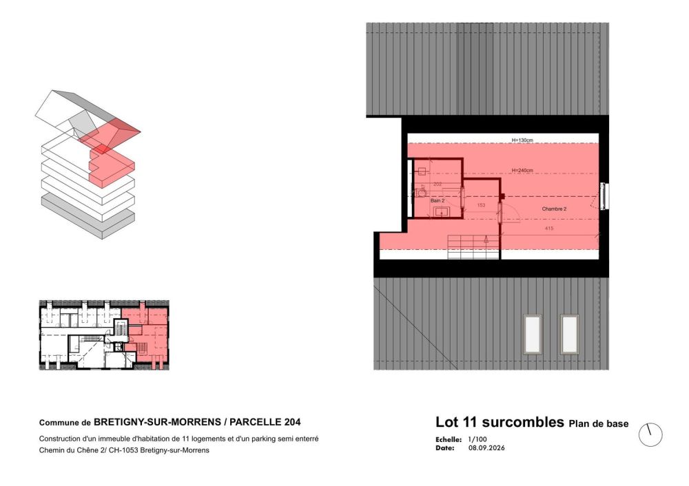 Duplex moderne de 4.5 pièces à Bretigny-sur-Morrens -  Bild 13