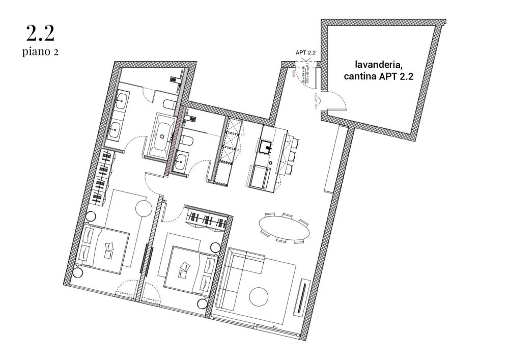 Schönes 3,5-Zimmer-Wohnung mit großem Garten in der RESIDENZA MIRADOR -  Bild 11