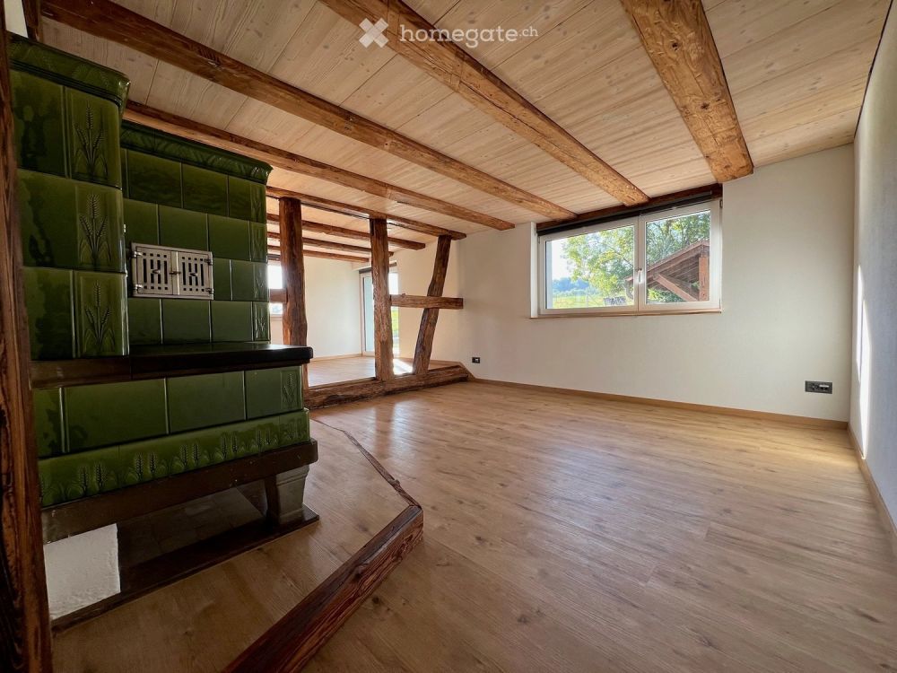 Lichtdurchfluteter Traum-Altbau 2024 60 m² Wellness-Schlafzimmer mit Sauna  in Hugelshofen -  Bild 7