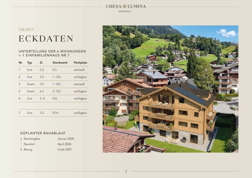 6.5 Zimmerwohnung, Exklusiv mit Panoramablick -  Bild 10