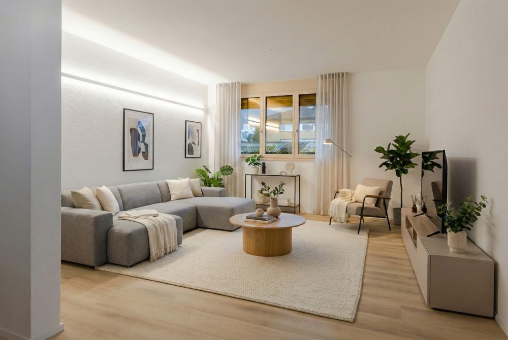sehr grosszügige, familienfreundliche 5 1/2-Zi-Wohnung im Zweifamilienhaus -  Bild 1