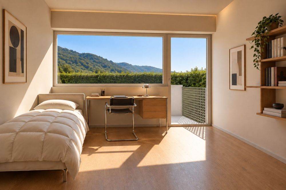 Casa contigua in costruzione con piscina a Villa Luganese -  Bild 4