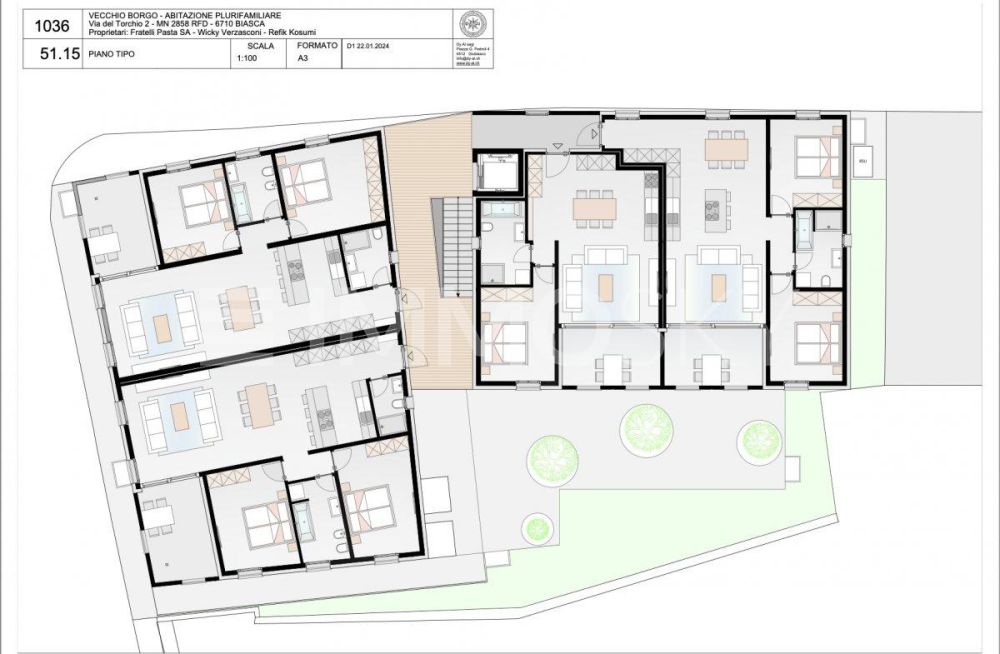 Nuova Costruzione – Vecchio Borgo - Pianta - 02