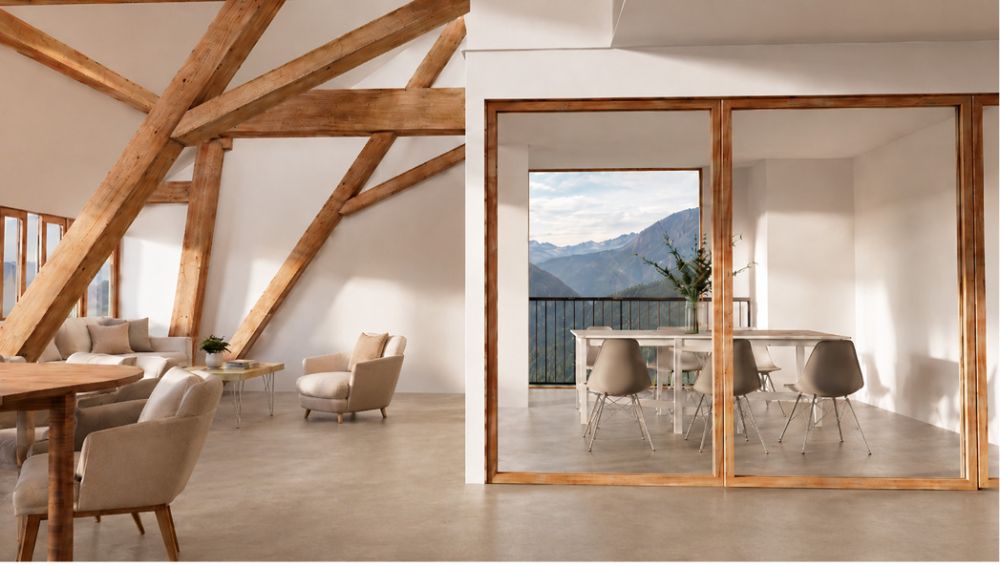 Appartement neuf de 4,5 pces en duplex dans ferme rénovée -  Bild 1