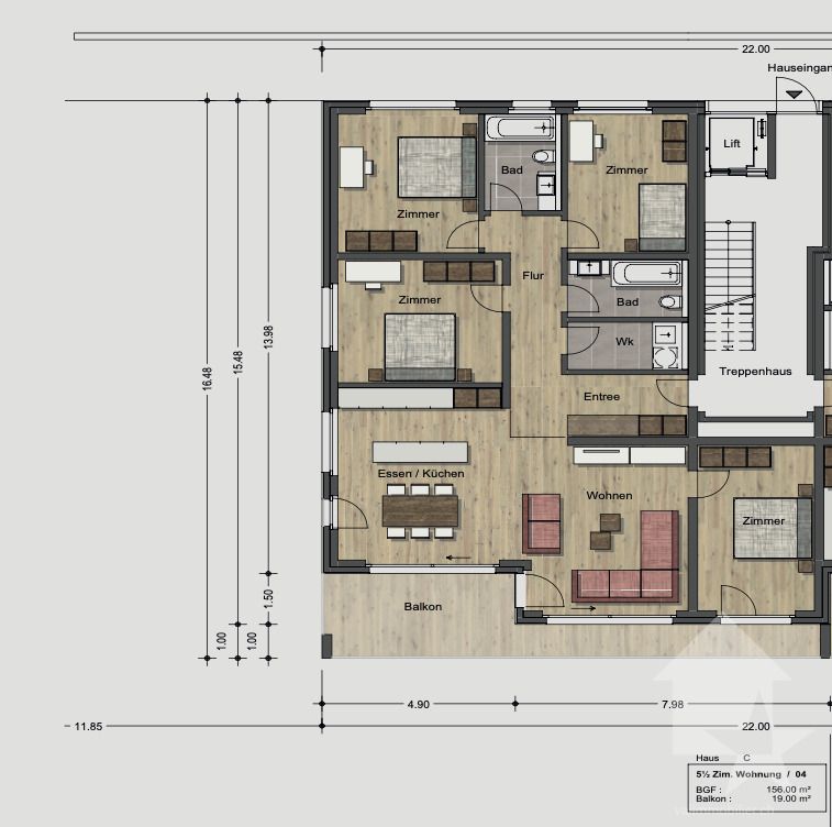 Neue 5,5-Zimmer-Wohnungen -  Bild 10