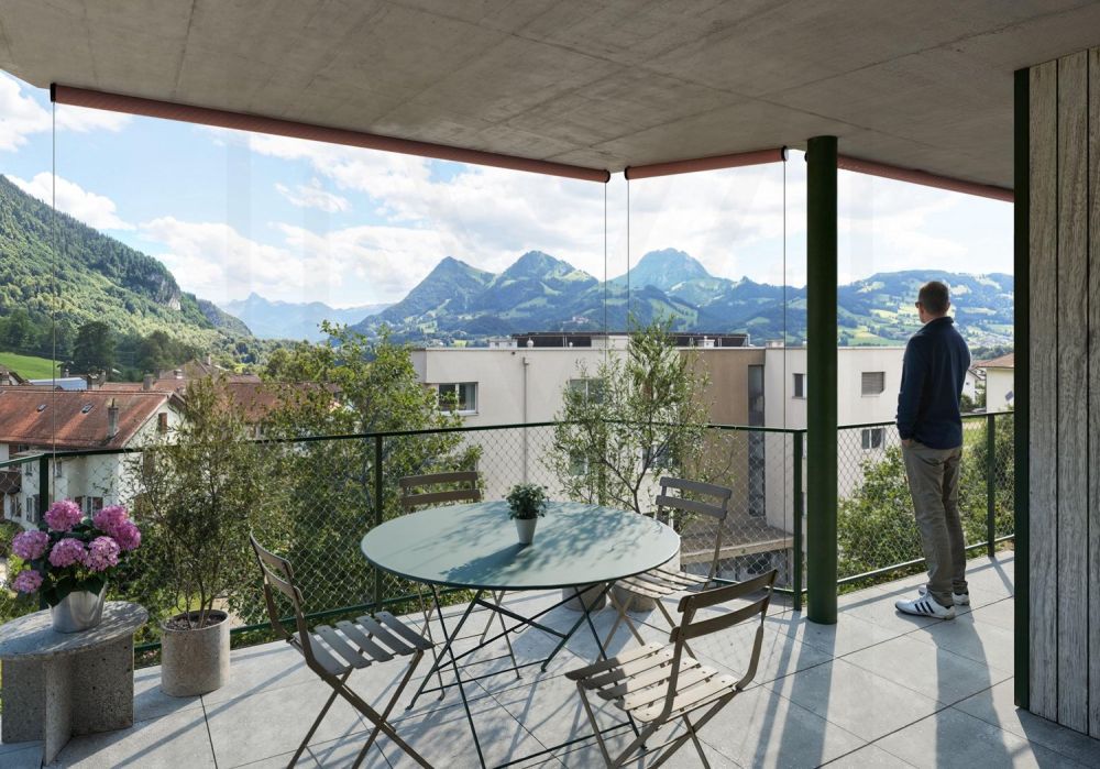 Nouvelle promotion au coeur de Broc, magnifiques 4,5 pièces neufs -  Bild 1