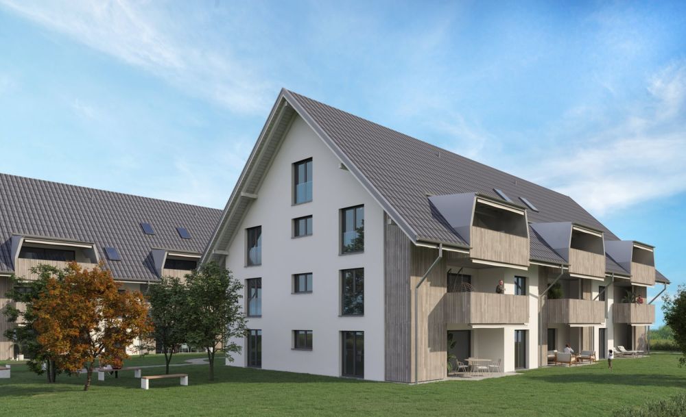 Moderne 3.5-Zimmer-Obergeschosswohnung in ruhiger Lage von Etziken - Bild 4