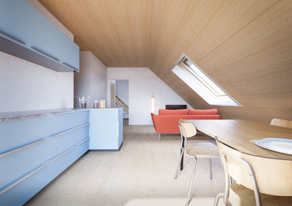 "Neubauwohnung im neu erstellten Holzhaus im Herzen des Berner Seelandes" -  Bild 2