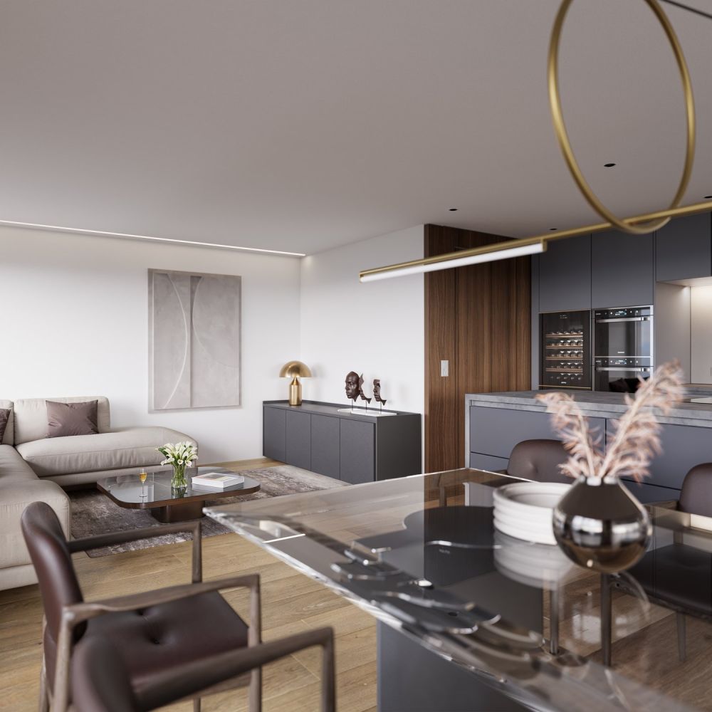 Exklusive 5-Zimmer-Neubauwohnung mit Terrasse & Weitsicht -  Bild 2