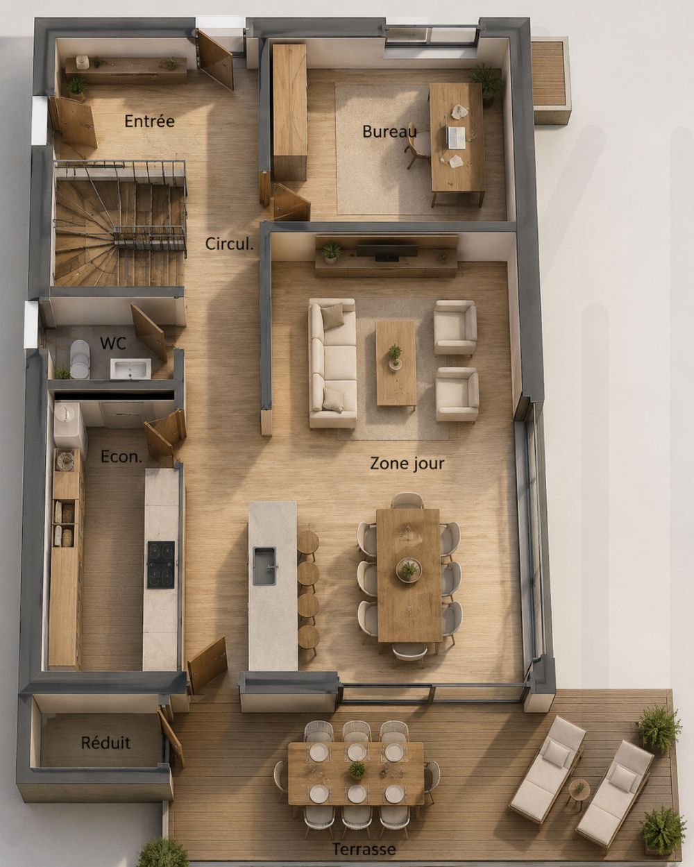 Votre future villa en Gruyère : un lieu de vie pensé pour vous -  Bild 5