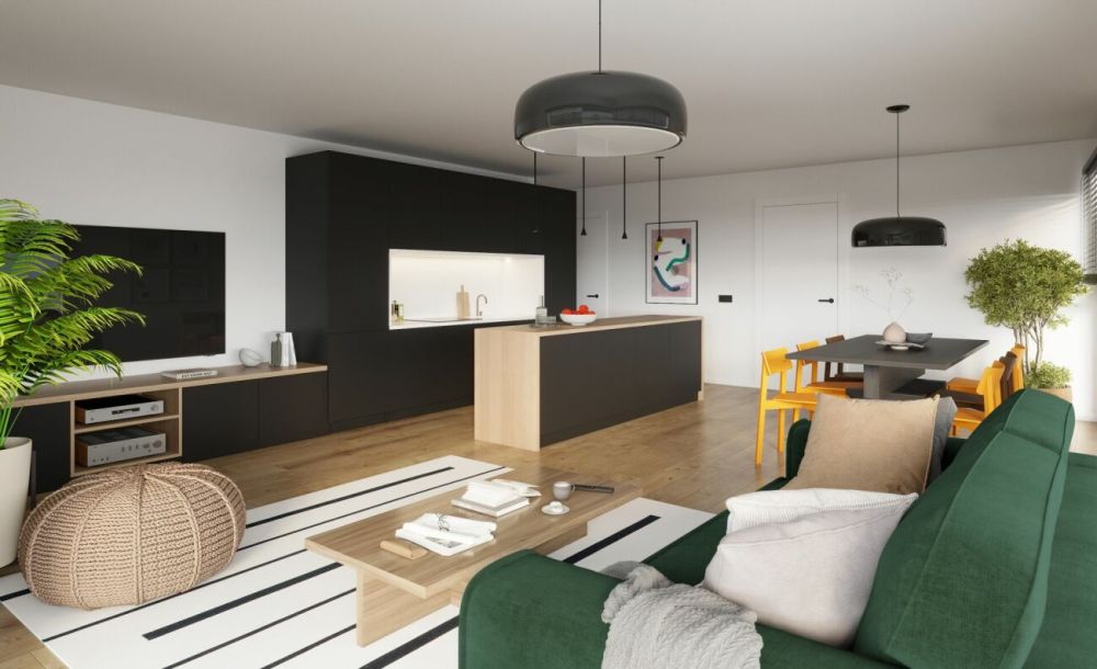 Appartement 5.5 pièces avec balcon - Cuisine