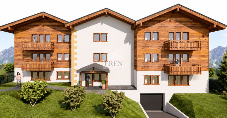 Appartement 4,5 pièces neuf au rez de chaussée avec terrasse et pelouse - Appartement 4.5 pièces - image - 11
