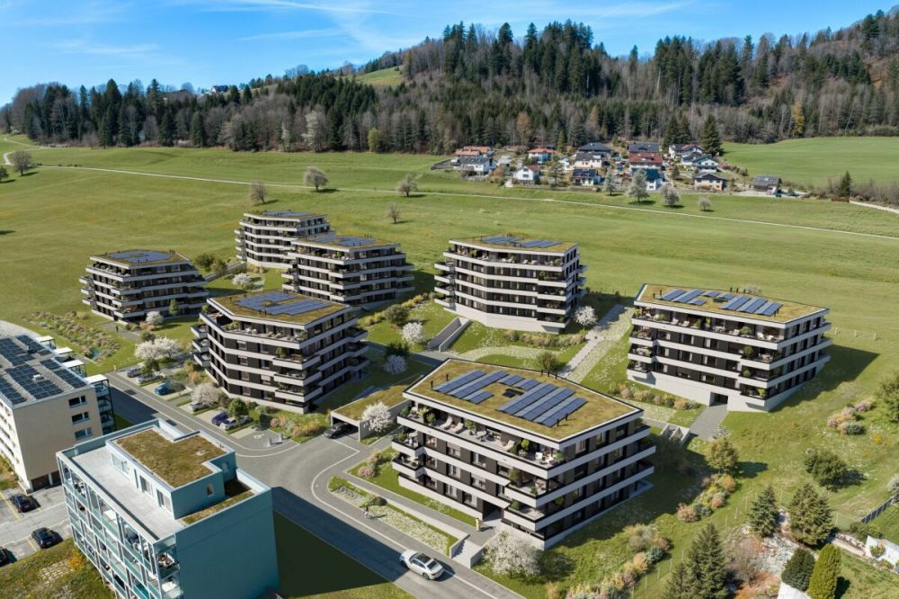 Neubau "Obstgarten" - 3.5-Zi. Wohnung mit freiem Blick in die Landwirtschaftszone -  Bild 4