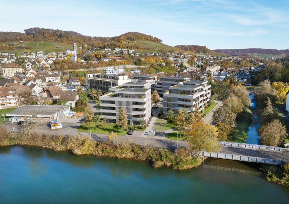 Wohnkomfort und Natur im Einklang - Müligasse Döttingen - Aussenvisualisierung